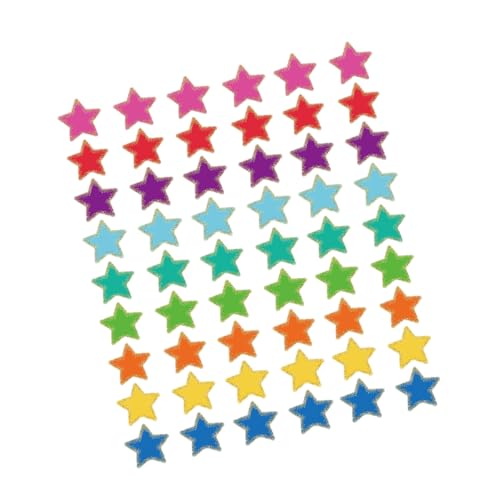 ARTIBETTER 108 Blatt Bunte Stern Ausschnitte Papier für Pinnwände Tlg mit Farben Klebepunkte für DIY Handwerksprojekte und Klassenzimmerdekorationen von Artibetter