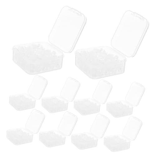 ARTIBETTER 10Er Schachtel Transparente Silikon-ohrring-verschlüsse Weiche Hautfreundliche Ohrstecker-sicherheitsrückseiten Langlebige Ersatzteile für DIY Ohrstecker Creolen und von Artibetter