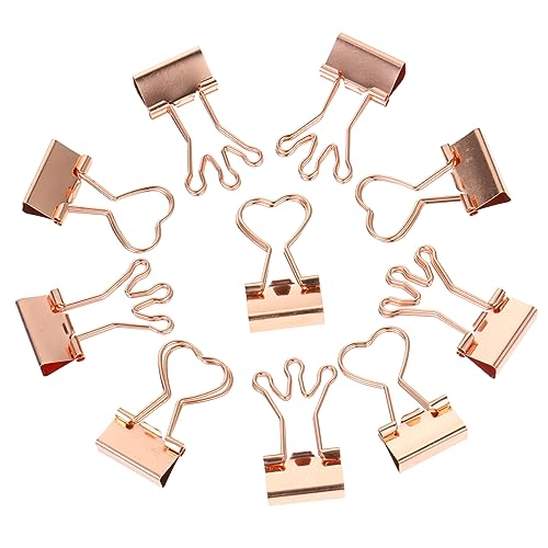 ARTIBETTER 10Stücke Kleine Büroklammern Binder Clips und Kronenform Langlebig für Büro und Zuhause Organisieren von Dokumenten und Bastelarbeiten ARTIBETTER 10Stücke Kleine Büroklammern Binder Clips und Kronenform Langlebig für Büro und Zuhause Organisieren von Dokumenten und Bastelarbeiten von Artibetter