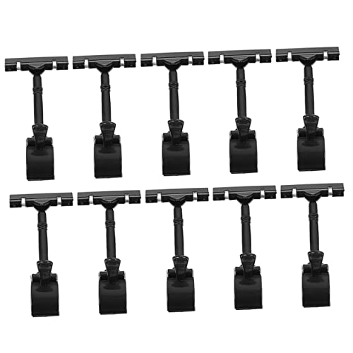 ARTIBETTER 10Stücke Preisetiketten Clips Anzeigenschild Halter für Einzelhandel Supermärkte und Werbung Verstellbare Klemmen für Schilder Menüs und Fotos Frei Leicht von Artibetter