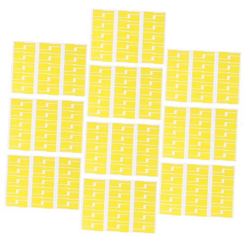 ARTIBETTER 10Stücke Selbstklebende Identifikations Tags Dauerhafte Kabeletiketten für Netzwerkkabel und Reißfest für Computerraum Büro und Heimnetzwerk ARTIBETTER 10Stücke Selbstklebende Identifikations Tags Dauerhafte Kabeletiketten für Netzwerkkabel und Reißfest für Computerraum Büro und Heimnetzwerk von Artibetter