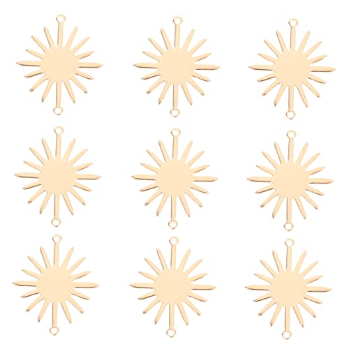 ARTIBETTER 10Stücke Sonnenblume Form Schmuckanschlussanhänger Charms für DIY Armbänder und Mehr Verbindungselemente für Schmuckdesign Goldfarben ARTIBETTER 10Stücke Sonnenblume Form Schmuckanschlussanhänger Charms für DIY Armbänder und Mehr Verbindungselemente für Schmuckdesign Goldfarben von Artibetter