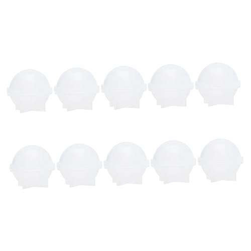 ARTIBETTER 10Stücke Teiliges Silikon Epoxidharz Formen Kugel Gießformen für DIY Handwerk Kuchen und Dekorationen Einfach zu Bedienen und Leicht zu Reinigen von Artibetter
