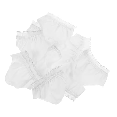 ARTIBETTER 10pcs Doll Unterwäsche Stoff Dress-up Kleidung Babypuppen Waschbarer Underpants Dollhouse Play Accessoires Wiederverwendbare Unterwäsche Für 20 cm Puppen von Artibetter