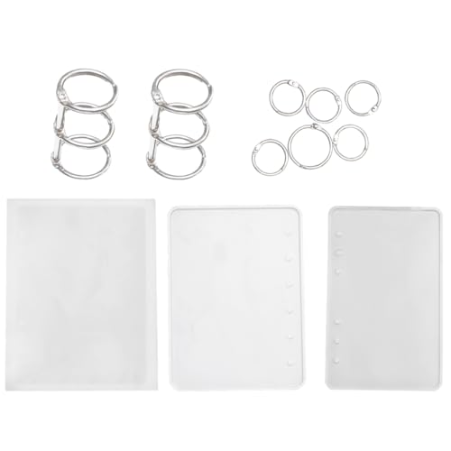 ARTIBETTER 11 Stück Teiliges Diy Notebook Cover Silikonform Set Transparente Gießformen für Bastelprojekte Formen und Silberringen Zufällige Designs ARTIBETTER 11 Stück Teiliges Diy Notebook Cover Silikonform Set Transparente Gießformen für Bastelprojekte Formen und Silberringen Zufällige Designs von Artibetter