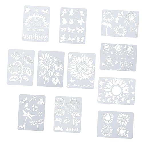 ARTIBETTER 11 Stück Teiliges Wiederverwendbare Malerei Schablonen für Kreative Diy Dekoration Geeignet für Wand Boden und Stoffgestaltung mit Schönen Mustern und Einfacher ARTIBETTER 11 Stück Teiliges Wiederverwendbare Malerei Schablonen für Kreative Diy Dekoration Geeignet für Wand Boden und Stoffgestaltung mit Schönen Mustern und Einfacher von Artibetter
