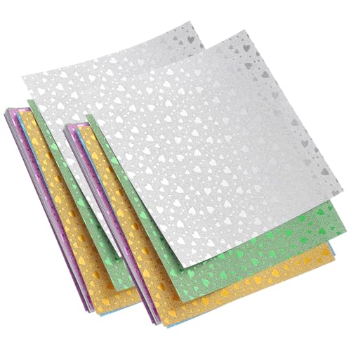 ARTIBETTER 112 Stück Origami- Krane Origamipapier für farbig Papierhandwerk einseitig exquisites Origami-Papier Handgemachtes Origami-Papier zum Selbermachen von Artibetter
