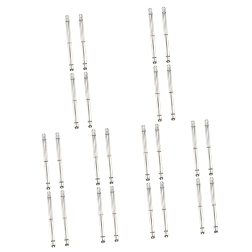 ARTIBETTER 12 Sätze Metallbinder Notebook-bindungsscheibe Ordner Für Die Schule Schreibwaren Loch Lose Binderclip Binder -mechanismen Büroklammern Eisen Silver 2 Stücke * 12 ARTIBETTER 12 Sätze Metallbinder Notebook-bindungsscheibe Ordner Für Die Schule Schreibwaren Loch Lose Binderclip Binder -mechanismen Büroklammern Eisen Silver 2 Stücke * 12 von Artibetter