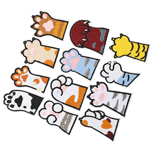 ARTIBETTER 12 Stück Bestickte Stoffflicken Mit Pfoten Und Katzenkratzern Zum Aufnähen Aufnäher Für Haustierkleidung Hat Mantel Kleidungsflicken Bestickter Stoffflicken Cartoon Aufnäher ARTIBETTER 12 Stück Bestickte Stoffflicken Mit Pfoten Und Katzenkratzern Zum Aufnähen Aufnäher Für Haustierkleidung Hat Mantel Kleidungsflicken Bestickter Stoffflicken Cartoon Aufnäher von Artibetter