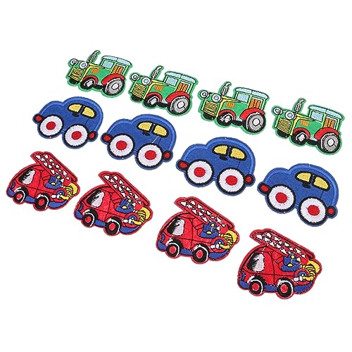 ARTIBETTER 12 Stück Cartoon Stickers Bestickte Applikationen für Kleidung für Jeans Taschen und Nähprojekte Langlebig und Vielseitig Einsetzbar von Artibetter