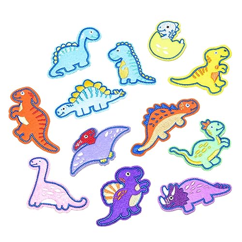 ARTIBETTER 12 Stück Dinosaurier Stoffflicken Niedliche Diy Applikationen für Kleidung Selbstklebend und Waschbar zum Reparieren und Verzieren von Shirts Jacken und Mehr ARTIBETTER 12 Stück Dinosaurier Stoffflicken Niedliche Diy Applikationen für Kleidung Selbstklebend und Waschbar zum Reparieren und Verzieren von Shirts Jacken und Mehr von Artibetter