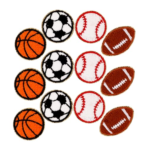 ARTIBETTER 12 Stück Diy-patch-zubehör Abzeichen Und Aufnäher Wunderpflaster Dekorative Patches Zum Aufnähen Band-patches Flicken Für Bekleidung Patches Für Sport Stoff von Artibetter