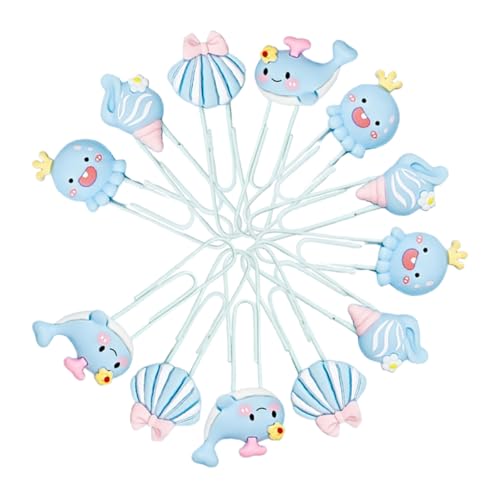 ARTIBETTER 12 Stück Marine Animal Paper Clip Meerestier Lesezeichen Schulbedarf Meerestier Buchmarker Tiere Geschenkidee Süße Lesezeichen neuartige Büroklammern süße Notizclips PVC ARTIBETTER 12 Stück Marine Animal Paper Clip Meerestier Lesezeichen Schulbedarf Meerestier Buchmarker Tiere Geschenkidee Süße Lesezeichen neuartige Büroklammern süße Notizclips PVC von Artibetter