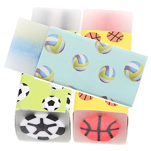 ARTIBETTER 12 Stück Radiergummis Rosa Radiergummis in Großpackung für Mini Kinderbasketball kleiner Basketball Fußball-Radiergummi Schulbedarf Kindergäuer PVC ARTIBETTER 12 Stück Radiergummis Rosa Radiergummis in Großpackung für Mini Kinderbasketball kleiner Basketball Fußball-Radiergummi Schulbedarf Kindergäuer PVC von Artibetter