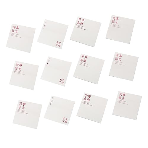 ARTIBETTER 12 Stück Selbstklebende Haftnotizen Zufälligen Farben Praktische Memo Pads für Büro Schule und Zuhause Erinnern von Terminen und Notizen Zufällige Farbe von Artibetter