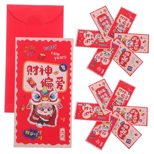 ARTIBETTER 12 Stück Teiliges Chinesische Neujahrs-hong Bao Umschläge Jahr Des Pferdes Traditionell-modern Gestaltete Rote Geldumschläge für Frühlingsfest Hochzeit Geburtstag ARTIBETTER 12 Stück Teiliges Chinesische Neujahrs-hong Bao Umschläge Jahr Des Pferdes Traditionell-modern Gestaltete Rote Geldumschläge für Frühlingsfest Hochzeit Geburtstag von Artibetter
