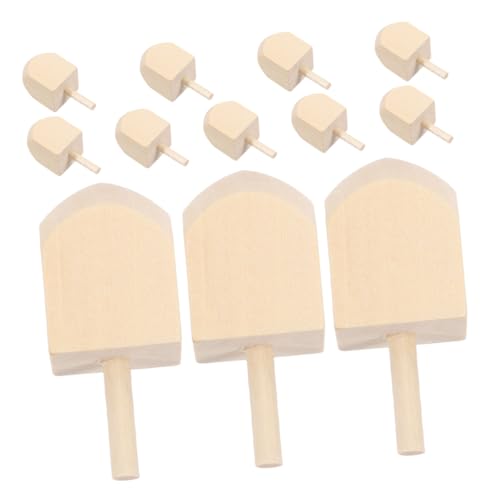 ARTIBETTER 12 Stück Teiliges Hanukkah Holz Dreidel Unbemalte Diy Holzspindel mit Griff Höhe Traditionelles Chanukka für Bastelbedarf und Festliche Dekorationen ARTIBETTER 12 Stück Teiliges Hanukkah Holz Dreidel Unbemalte Diy Holzspindel mit Griff Höhe Traditionelles Chanukka für Bastelbedarf und Festliche Dekorationen von Artibetter