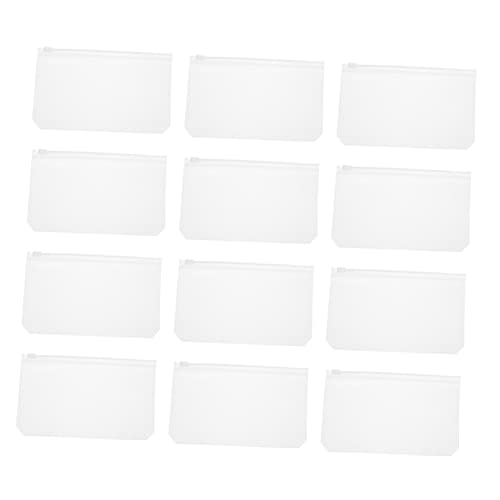 ARTIBETTER 12 Stück Teiliges Reißverschluss Binder Einsteckfach Transparente Loseblattschutz Taschen für Ring Notizbuch Organizer Sicherer Dokumentenschutz und Vielseitige Aufbewahrung von Artibetter