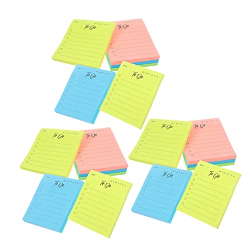 ARTIBETTER 12 Stück Teiliges Selbstklebender Notizblöcke für Büro und Schule Praktische Memo Pads Zufälligen Farben für Notizen und Erinnerungen Zufällige Farbe ARTIBETTER 12 Stück Teiliges Selbstklebender Notizblöcke für Büro und Schule Praktische Memo Pads Zufälligen Farben für Notizen und Erinnerungen Zufällige Farbe von Artibetter