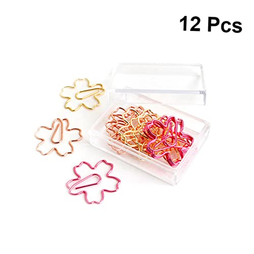 ARTIBETTER 12 Stück Teiliges Set Bunte Blumen Papierklammern Kreative Hochwertige Büroklammern Verschiedenen Farben für Büro Schule und ARTIBETTER 12 Stück Teiliges Set Bunte Blumen Papierklammern Kreative Hochwertige Büroklammern Verschiedenen Farben für Büro Schule und von Artibetter