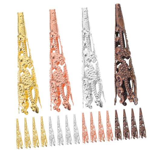 ARTIBETTER 120 Stück Perlenkappen Cone Bead Caps für Diy Schmuckherstellung Abstandshalter für Armbänder Ohrringe und Vielseitige Bastelzubehörteile ARTIBETTER 120 Stück Perlenkappen Cone Bead Caps für Diy Schmuckherstellung Abstandshalter für Armbänder Ohrringe und Vielseitige Bastelzubehörteile von Artibetter