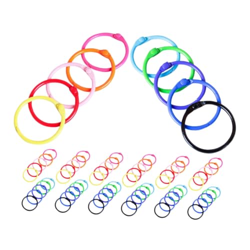 ARTIBETTER 120 Stück Ring Flash-karte Klingelt Bindemittel Liefert Karteikarten Klingeln Bürobedarf Schlüsselbund Lose Blattbindemittel Metall ARTIBETTER 120 Stück Ring Flash-karte Klingelt Bindemittel Liefert Karteikarten Klingeln Bürobedarf Schlüsselbund Lose Blattbindemittel Metall von Artibetter
