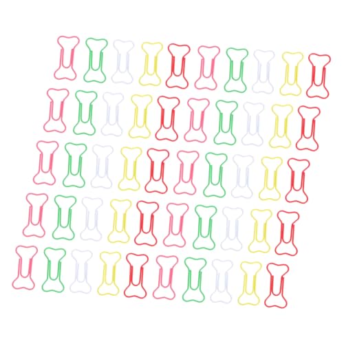 ARTIBETTER 120 Stück Teiliges Bunte Metallische Knochenform Büroklammern Rutschfeste Dokumentenhalter mit Sicherem Griff Lustige Niedliche Lesezeichen für Schule Büro und Kreative ARTIBETTER 120 Stück Teiliges Bunte Metallische Knochenform Büroklammern Rutschfeste Dokumentenhalter mit Sicherem Griff Lustige Niedliche Lesezeichen für Schule Büro und Kreative von Artibetter