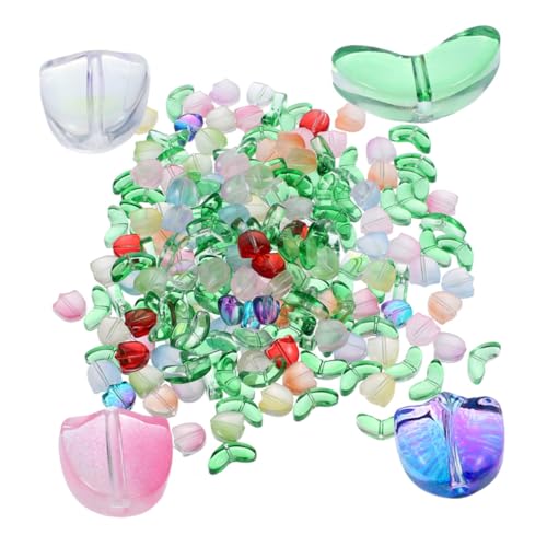 ARTIBETTER 120 Stück Tulpenperlen für Schmuckherstellung Halbdurchsichtige Glasperlen für Armbänder und Diy Projekte Hochwertige Bastelmaterialien Bunten Mischungen ARTIBETTER 120 Stück Tulpenperlen für Schmuckherstellung Halbdurchsichtige Glasperlen für Armbänder und Diy Projekte Hochwertige Bastelmaterialien Bunten Mischungen von Artibetter