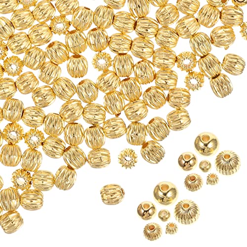 ARTIBETTER 1200 Stück Diy Schmuckperlen Handgemachte Spacer Perlen für Armbänder und Goldene Metallperlen für Basteln und Schmuckgestaltung ARTIBETTER 1200 Stück Diy Schmuckperlen Handgemachte Spacer Perlen für Armbänder und Goldene Metallperlen für Basteln und Schmuckgestaltung von Artibetter