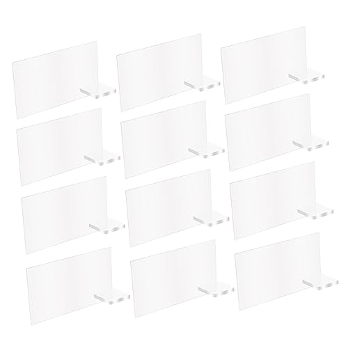 ARTIBETTER 12Stücke Acryl Blanks für Hochzeitsdekoration Rechteckige Tischkarten für Tischnummern und Platzkarten Stilvolle Deko für Hochzeit Empfang Party und Veranstaltungen ARTIBETTER 12Stücke Acryl Blanks für Hochzeitsdekoration Rechteckige Tischkarten für Tischnummern und Platzkarten Stilvolle Deko für Hochzeit Empfang Party und Veranstaltungen von Artibetter