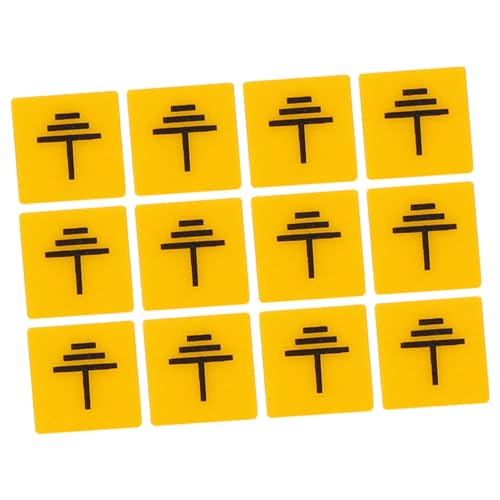 ARTIBETTER 12Stücke Erdungswarnaufkleber für Elektrische Geräte Langlebige PC Materialien Praktische Sicherheitskennzeichnung für Elektrische Maschinen Einfach zu Transportieren ARTIBETTER 12Stücke Erdungswarnaufkleber für Elektrische Geräte Langlebige PC Materialien Praktische Sicherheitskennzeichnung für Elektrische Maschinen Einfach zu Transportieren von Artibetter