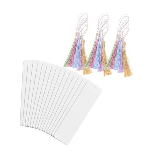 ARTIBETTER 15 Sätze Lesezeichen-widget Schmucklos Lesezeichen Quasten Buchmarken Etikett Lesen Von Seitenmarkierungen Zarter Buchmarker Bequemes Lesezeichen Leere Lesezeichen Die Seide ARTIBETTER 15 Sätze Lesezeichen-widget Schmucklos Lesezeichen Quasten Buchmarken Etikett Lesen Von Seitenmarkierungen Zarter Buchmarker Bequemes Lesezeichen Leere Lesezeichen Die Seide von Artibetter