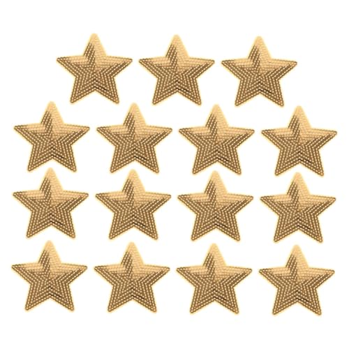 ARTIBETTER 15 Stück Fünf-punkte-sternpatch Mit Pailletten Diy -reparaturdekoration Aufnäher Mit Pailletten Bag Star Patches Dekorativer Aufnäher Aus Pailletten Das Haustier Golden ARTIBETTER 15 Stück Fünf-punkte-sternpatch Mit Pailletten Diy -reparaturdekoration Aufnäher Mit Pailletten Bag Star Patches Dekorativer Aufnäher Aus Pailletten Das Haustier Golden von Artibetter