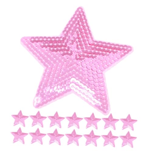 ARTIBETTER 15 Stück Fünf-punkte-sternpatch Mit Pailletten Glitzer-stern-bügelflicken Patches Mit Sternenapplikationen Sternaufnäher Mit Pailletten Sterndekorative Patches Rosa Das Haustier ARTIBETTER 15 Stück Fünf-punkte-sternpatch Mit Pailletten Glitzer-stern-bügelflicken Patches Mit Sternenapplikationen Sternaufnäher Mit Pailletten Sterndekorative Patches Rosa Das Haustier von Artibetter