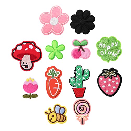 ARTIBETTER 15 Stück Teiliges Set Patches mit Blumen und Tiermotiven für Jeans Bekleidung und Taschen Bestickte Bügelflicken zur Dekoration und Reparatur ARTIBETTER 15 Stück Teiliges Set Patches mit Blumen und Tiermotiven für Jeans Bekleidung und Taschen Bestickte Bügelflicken zur Dekoration und Reparatur von Artibetter
