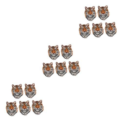 ARTIBETTER 15 Stück Tiger Kopf Aufnäher Selbstklebende Polyester Patches für Kleidung Taschen Hüte und Schuhe Einfache Anwendung für Diy Dekoration und Reparatur ARTIBETTER 15 Stück Tiger Kopf Aufnäher Selbstklebende Polyester Patches für Kleidung Taschen Hüte und Schuhe Einfache Anwendung für Diy Dekoration und Reparatur von Artibetter