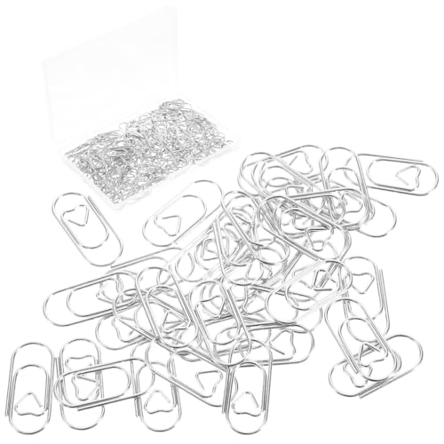 ARTIBETTER 150 Stück Büroklammern Kreative Metall Papierclips Kleine Bürobedarf für Dokumente Notizen und Silberfarben für Schule und Büro ARTIBETTER 150 Stück Büroklammern Kreative Metall Papierclips Kleine Bürobedarf für Dokumente Notizen und Silberfarben für Schule und Büro von Artibetter