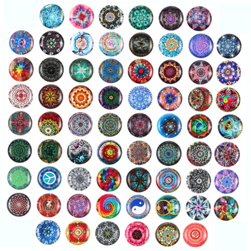 ARTIBETTER 150 Stück Diy Cabochons Bunte Glaspatches für Schmuckherstellung Vielseitig Einsetzbar für Armbänder und Bastelprojekte von Artibetter