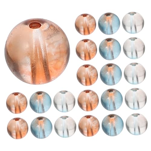 ARTIBETTER 150 Stück Diy Glasperlen Bunte Löcherperlen für Handarbeiten Kreative Schmuckherstellung für Armbänder und Anhänger Einfache Anwendung Vielseitige Verwendung von Artibetter