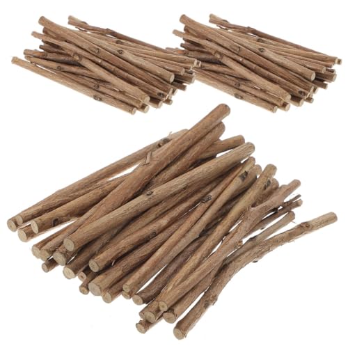 ARTIBETTER 150 Stück Handgefertigte Mal-requisiten Zweige Stecken Zweige Zum Basteln Holzstöcke Selber Machen Unfertige Holzstäbe Hobbyzweige Basteln Unfertige Holzstöcke Brown Hölzern von Artibetter