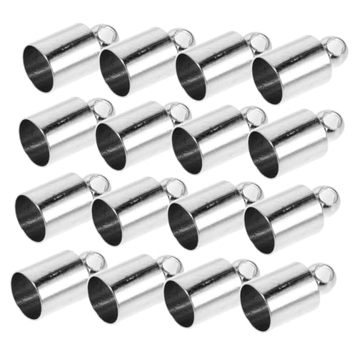 ARTIBETTER 150 Stück Schmuck Endkappen aus Kupfer Stabile Verschlusskappen für Armbänder und Halsketten Stilvolle DIY Schmuckverbinder Passend für Schmuckherstellung und Quasten ARTIBETTER 150 Stück Schmuck Endkappen aus Kupfer Stabile Verschlusskappen für Armbänder und Halsketten Stilvolle DIY Schmuckverbinder Passend für Schmuckherstellung und Quasten von Artibetter