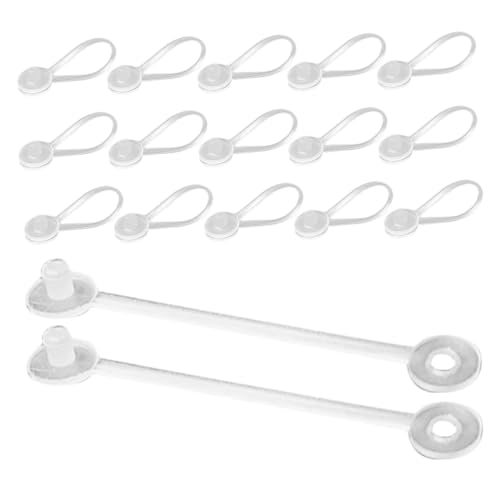 ARTIBETTER 150 Stück Tag Buckle Tag-Befestigungen durchsichtiger Etikettenhalter Schildhalter für Regal Sicherheitsschleifen Etikettenschlaufen aus Kunststoff Preisschildhalter pp Transparent ARTIBETTER 150 Stück Tag Buckle Tag-Befestigungen durchsichtiger Etikettenhalter Schildhalter für Regal Sicherheitsschleifen Etikettenschlaufen aus Kunststoff Preisschildhalter pp Transparent von Artibetter