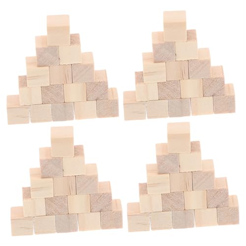 ARTIBETTER 1500 Stück Für Die Frühkindliche Bildung Schlichte Holzklötze Mini-holzwürfel Holzbausteine Holzblock -puzzle Holzklötze Holzblöcke Kleine Blöcke Hölzern Beige von Artibetter