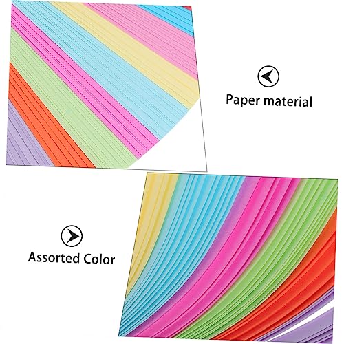 ARTIBETTER 1500 Stück Regenbogenfarbener Papierstapel Origami Papier Origami Kleine Papiersterne Papiersternstreifen Papiersternstreifen Origami Sterne Papiere Origami von Artibetter