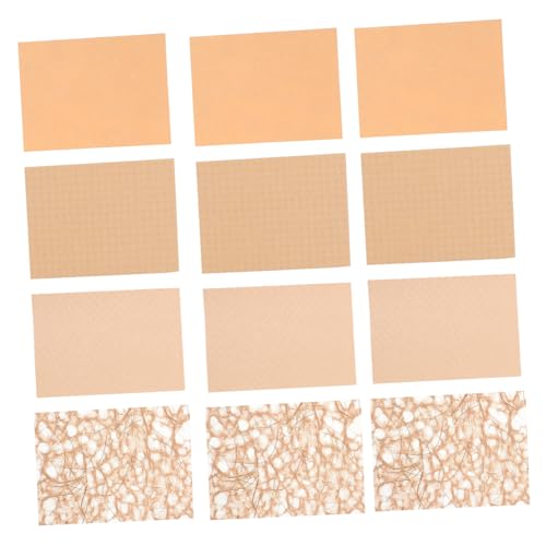 ARTIBETTER 16 Blatt Collage Dekorationspapier Scrapbooking -Vorräte schmucklos Sammelalbum Journaling farbig Pastell Tagebuch Notizbuch Papier DIY Material Papier Gittergewebe von Artibetter