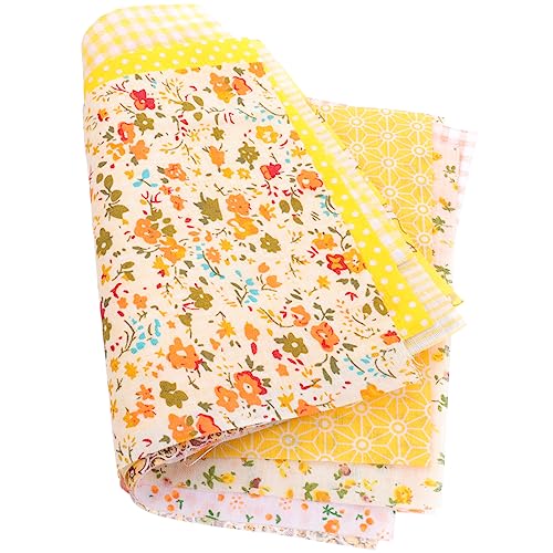 ARTIBETTER 16 Stück Stoff Patchwork -Set Quiltstoff Quadratischer Steppstoff Quilten von Stoffbündeln Nähen Stoffquadrate Stoffe Quiltkits mit vorgeschnittenem Stoff Stoffbündel Quadrate Gelb ARTIBETTER 16 Stück Stoff Patchwork -Set Quiltstoff Quadratischer Steppstoff Quilten von Stoffbündeln Nähen Stoffquadrate Stoffe Quiltkits mit vorgeschnittenem Stoff Stoffbündel Quadrate Gelb von Artibetter
