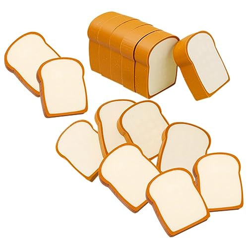 ARTIBETTER 16 Stück Teiliges Toastform Radiergummis Niedliche Brot Radierer für Kreatives Schreiben Party und Sammlerstücke aus Langlebigem Tpr Material für Geburtstagsfeiern und Mitgebsel ARTIBETTER 16 Stück Teiliges Toastform Radiergummis Niedliche Brot Radierer für Kreatives Schreiben Party und Sammlerstücke aus Langlebigem Tpr Material für Geburtstagsfeiern und Mitgebsel von Artibetter