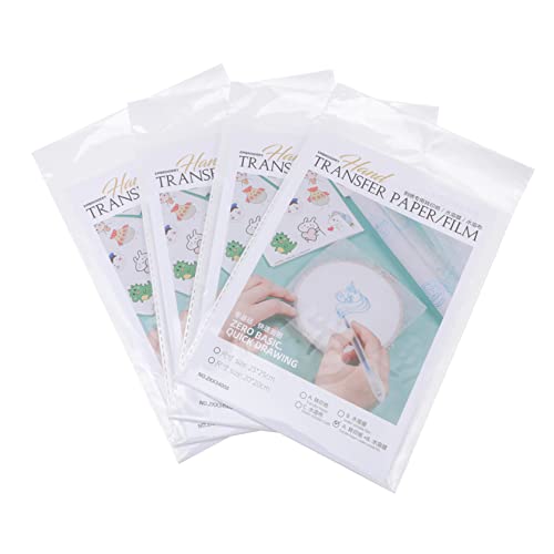 ARTIBETTER 16Stücke Wasserlöslicher Stabilisator Transparentes Transferpapier für Stickerei Selbstklebend für DIY Projekte Stoffübertragungen und Handwerksarbeiten ARTIBETTER 16Stücke Wasserlöslicher Stabilisator Transparentes Transferpapier für Stickerei Selbstklebend für DIY Projekte Stoffübertragungen und Handwerksarbeiten von Artibetter