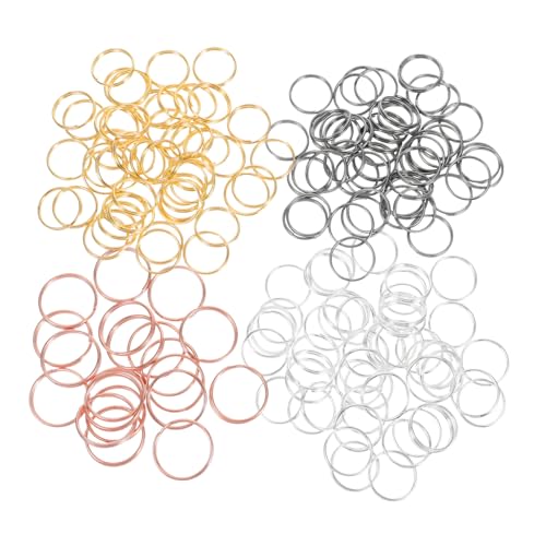 ARTIBETTER 170 Stück Schlüsselanhänger Zubehör Runder Federring Schlüssel Silberne Spaltringe Für Schmuck Goldene Schlüsselanhängerringe Bronzener Schlüsselring Mini Schlüsselringe ARTIBETTER 170 Stück Schlüsselanhänger Zubehör Runder Federring Schlüssel Silberne Spaltringe Für Schmuck Goldene Schlüsselanhängerringe Bronzener Schlüsselring Mini Schlüsselringe von Artibetter
