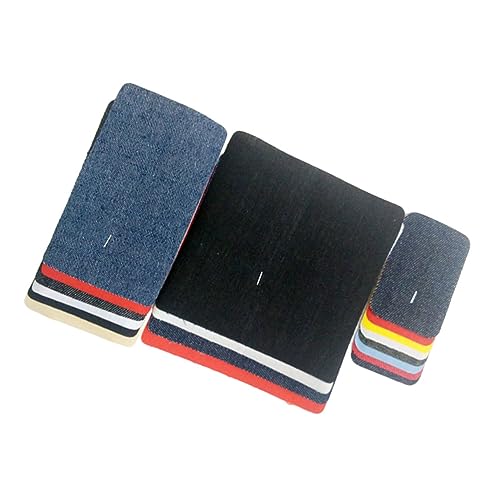 ARTIBETTER 18 Stück Teiliges Denim Flicken zum Aufnähen und Reparieren von Kleidung Ovale Jeans Applikationen für Jacken Pullover DIY Mode Bunte Patch Aufnäher für Textilgestaltung ARTIBETTER 18 Stück Teiliges Denim Flicken zum Aufnähen und Reparieren von Kleidung Ovale Jeans Applikationen für Jacken Pullover DIY Mode Bunte Patch Aufnäher für Textilgestaltung von Artibetter